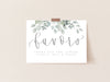 Favors sign | Greenery