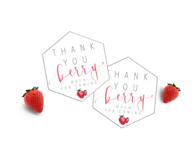 Favor tags | Berry