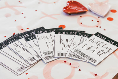 LOVE COUPONS | Printable Love Coupon | Gifts for Him | Gifts for Her | Calligraphy Tags | Love Notes |