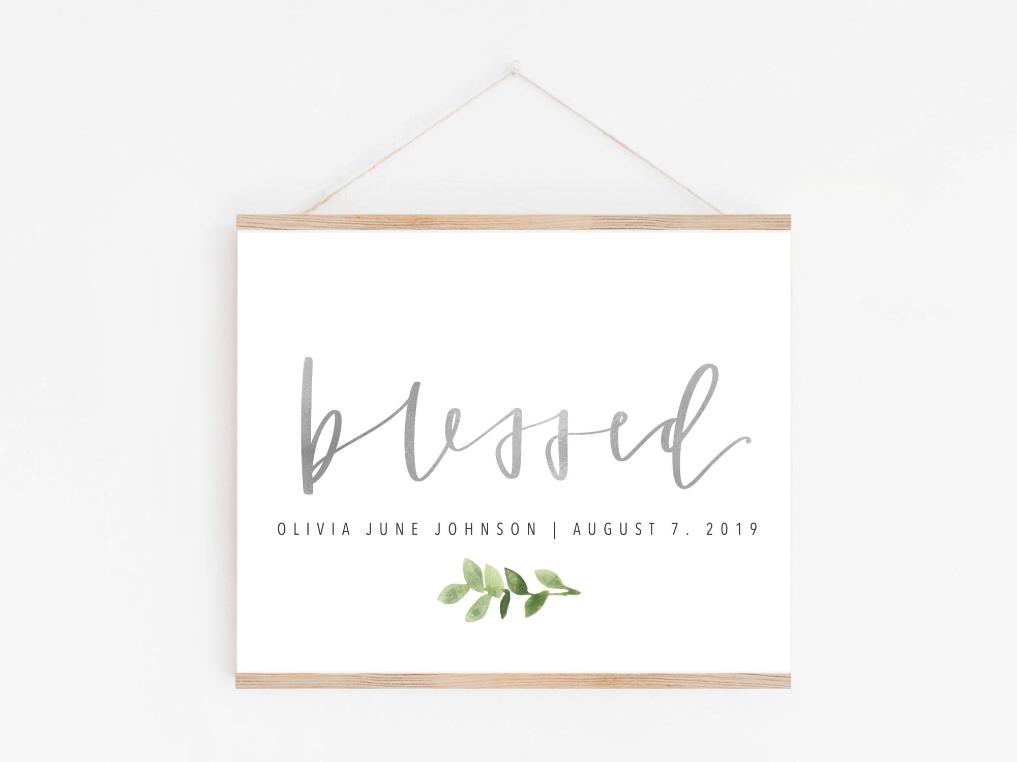 Personalised Wedding Guest Book Sign | Wooden Oak Polaroid Photo Sign